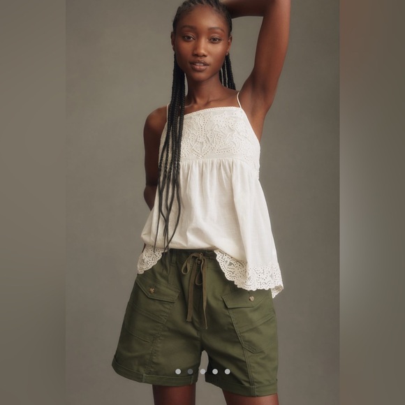 Anthropologie Pants - NWT Anthropologie Pilcro Low-Rise Cargo Shorts Size S